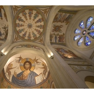 Freques à Sanary - Les fresques de Sanary, Christ Pentocrator