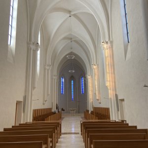 La beauté pure de l'église